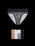 Marks & Spencer "5pk Cotton Rich Printed High Leg Knickers"